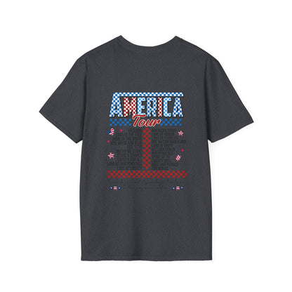 America Tour Unisex Softstyle T-Shirt