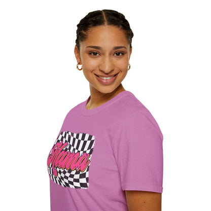 Checkered Mams Unisex Softstyle T-Shirt