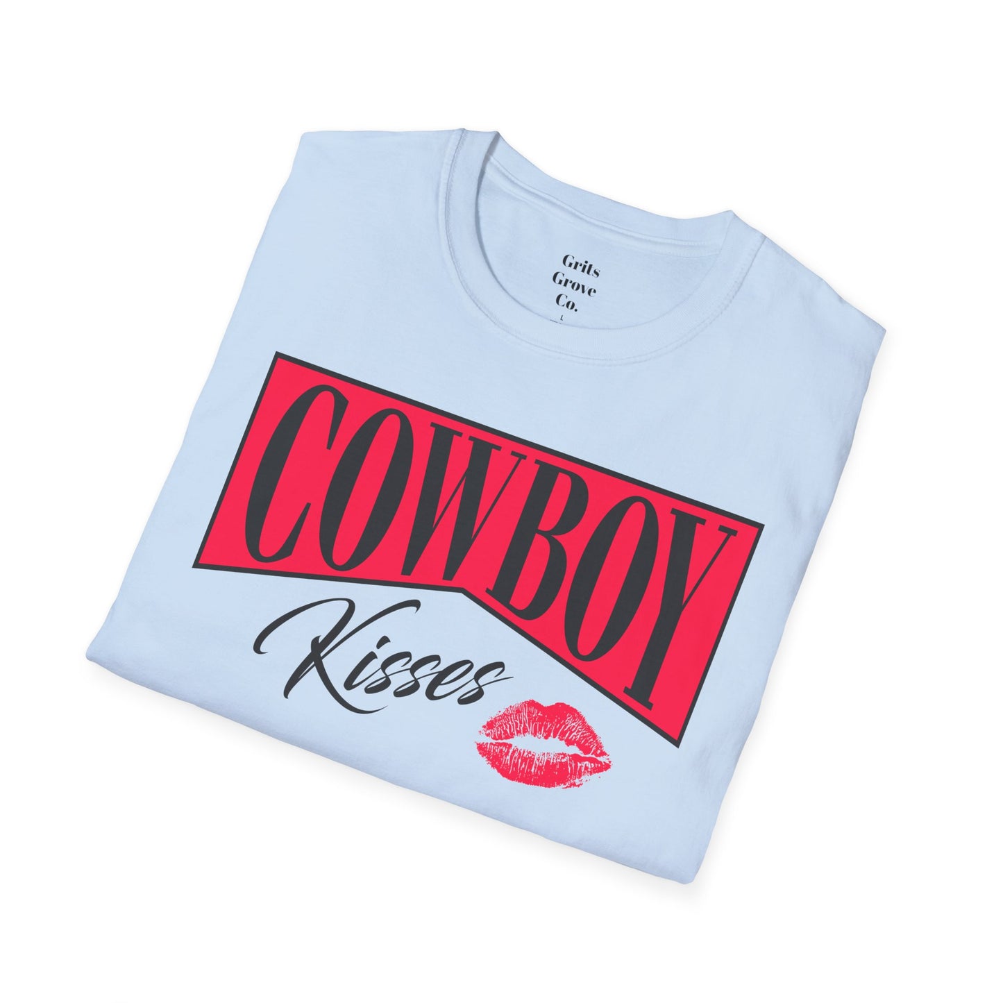 Cowboy Kisses No Grunge Unisex Softstyle T-Shirt