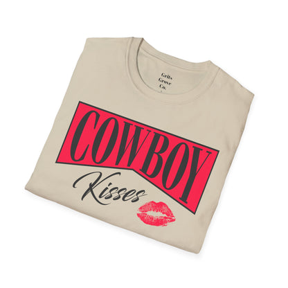 Cowboy Kisses No Grunge Unisex Softstyle T-Shirt