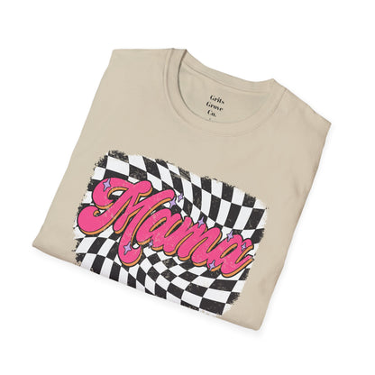 Checkered Mams Unisex Softstyle T-Shirt