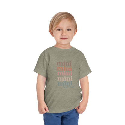 Mini Stacked Toddler Short Sleeve Tee