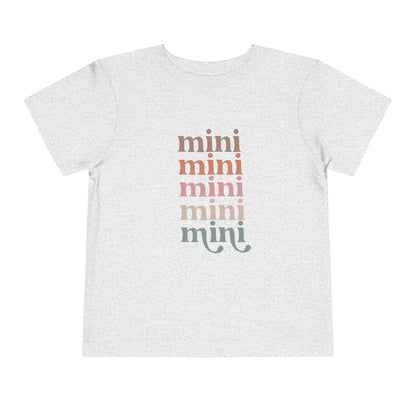 Mini Stacked Toddler Short Sleeve Tee