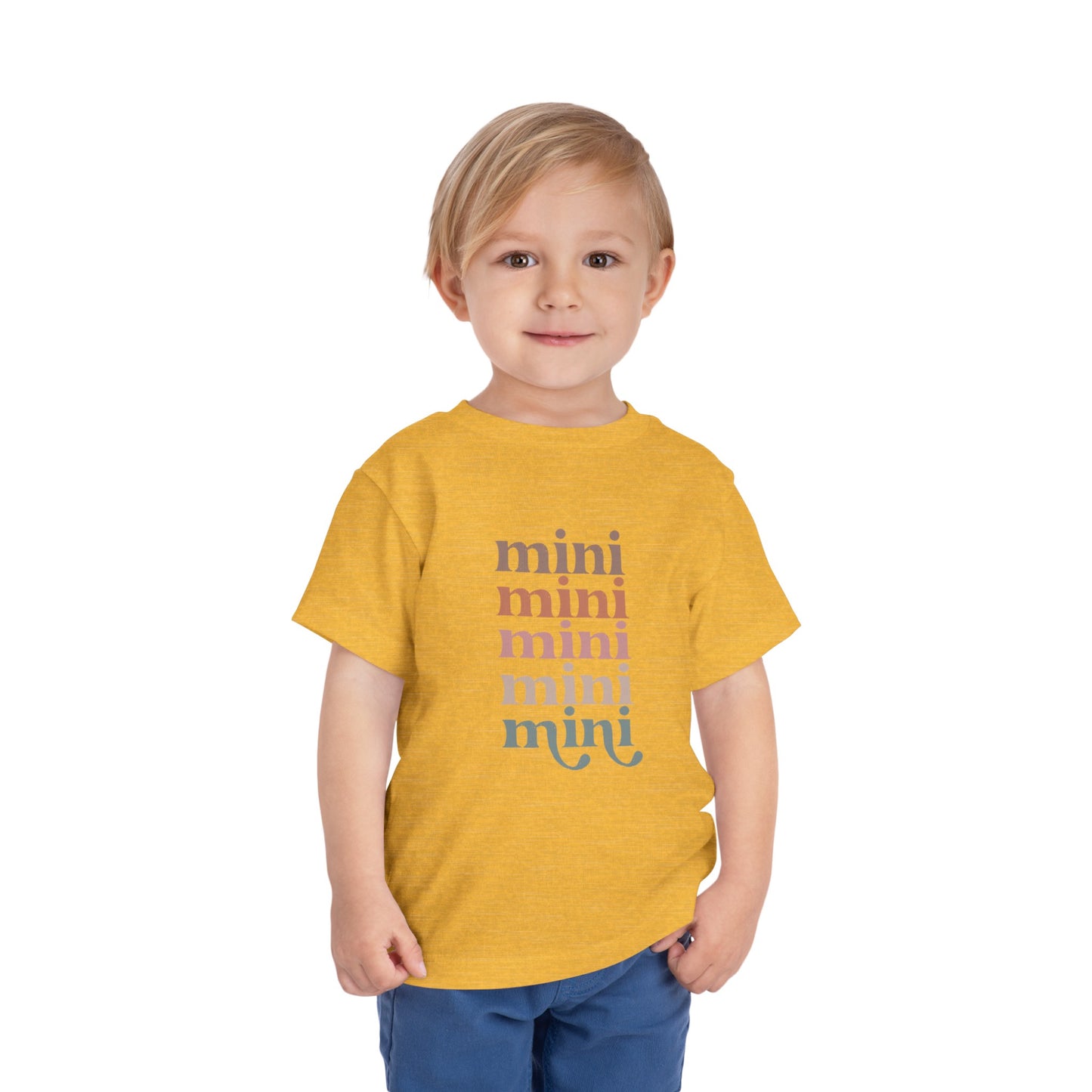 Mini Stacked Toddler Short Sleeve Tee