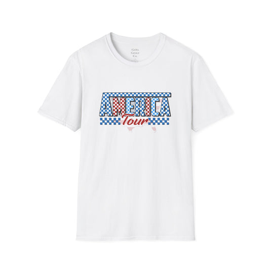 America Tour Unisex Softstyle T-Shirt