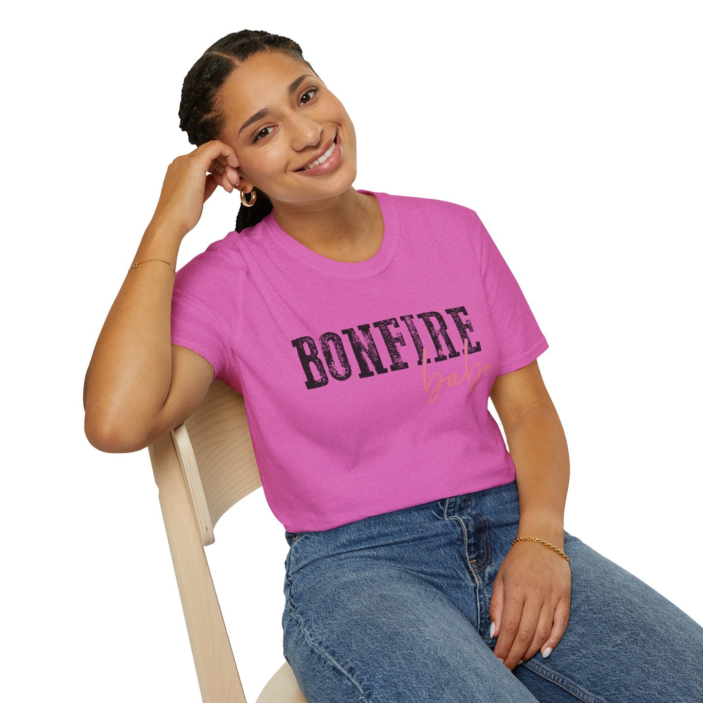 Bonfire Babe Unisex Softstyle T-Shirt