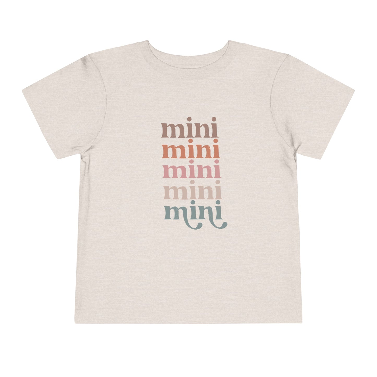 Mini Stacked Toddler Short Sleeve Tee