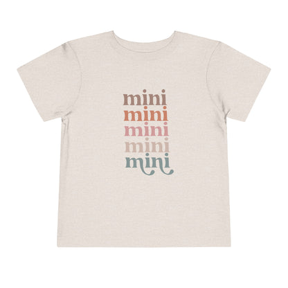 Mini Stacked Toddler Short Sleeve Tee