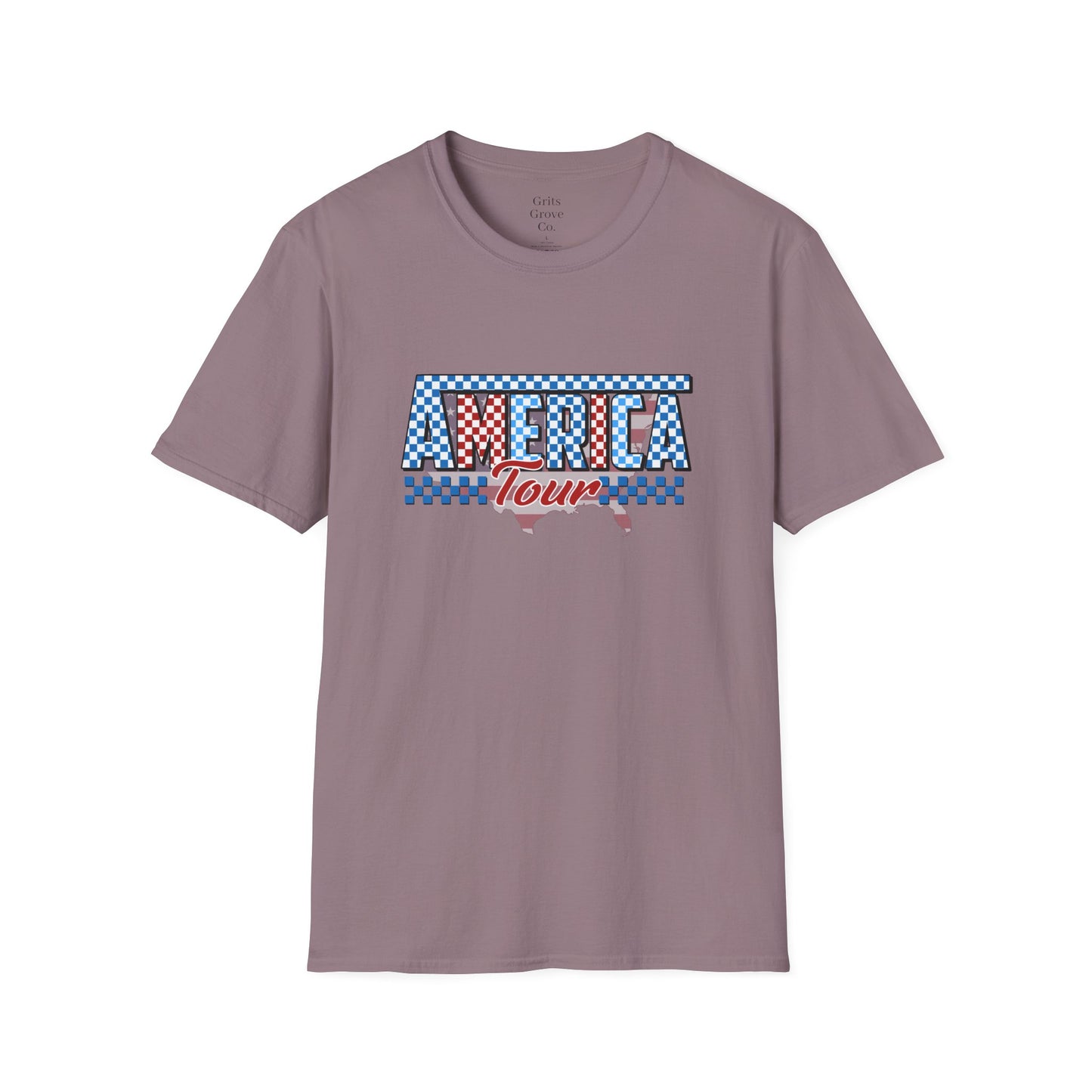 America Tour Unisex Softstyle T-Shirt