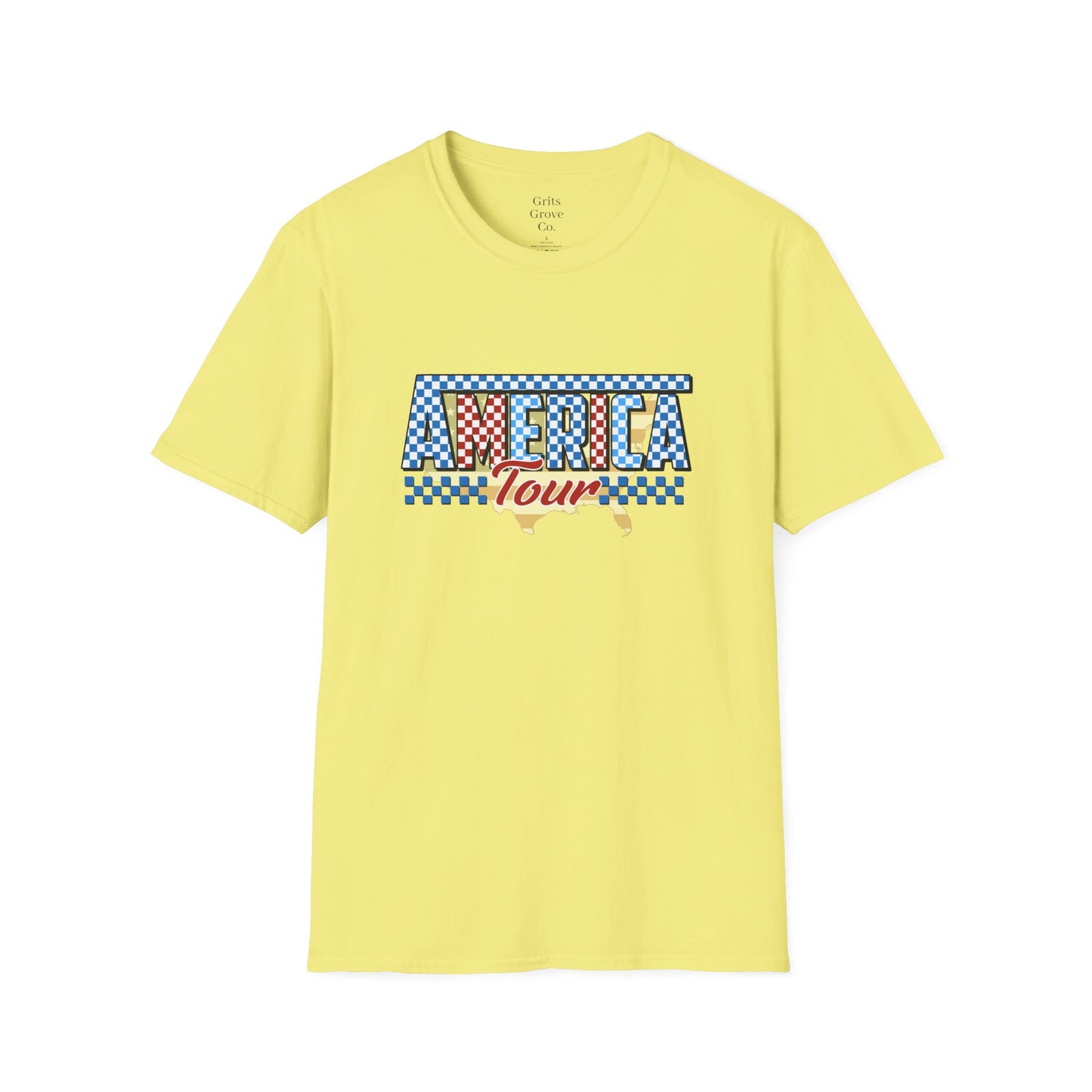 America Tour Unisex Softstyle T-Shirt