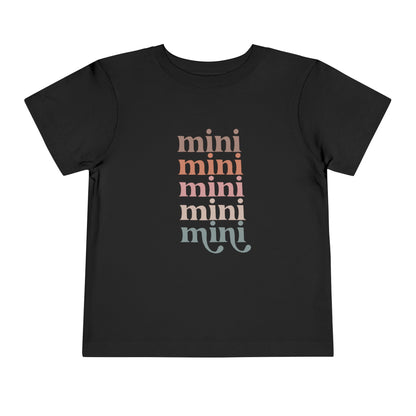 Mini Stacked Toddler Short Sleeve Tee