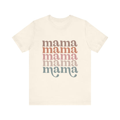 Mama Stacked Unisex Jersey Short Sleeve Tee