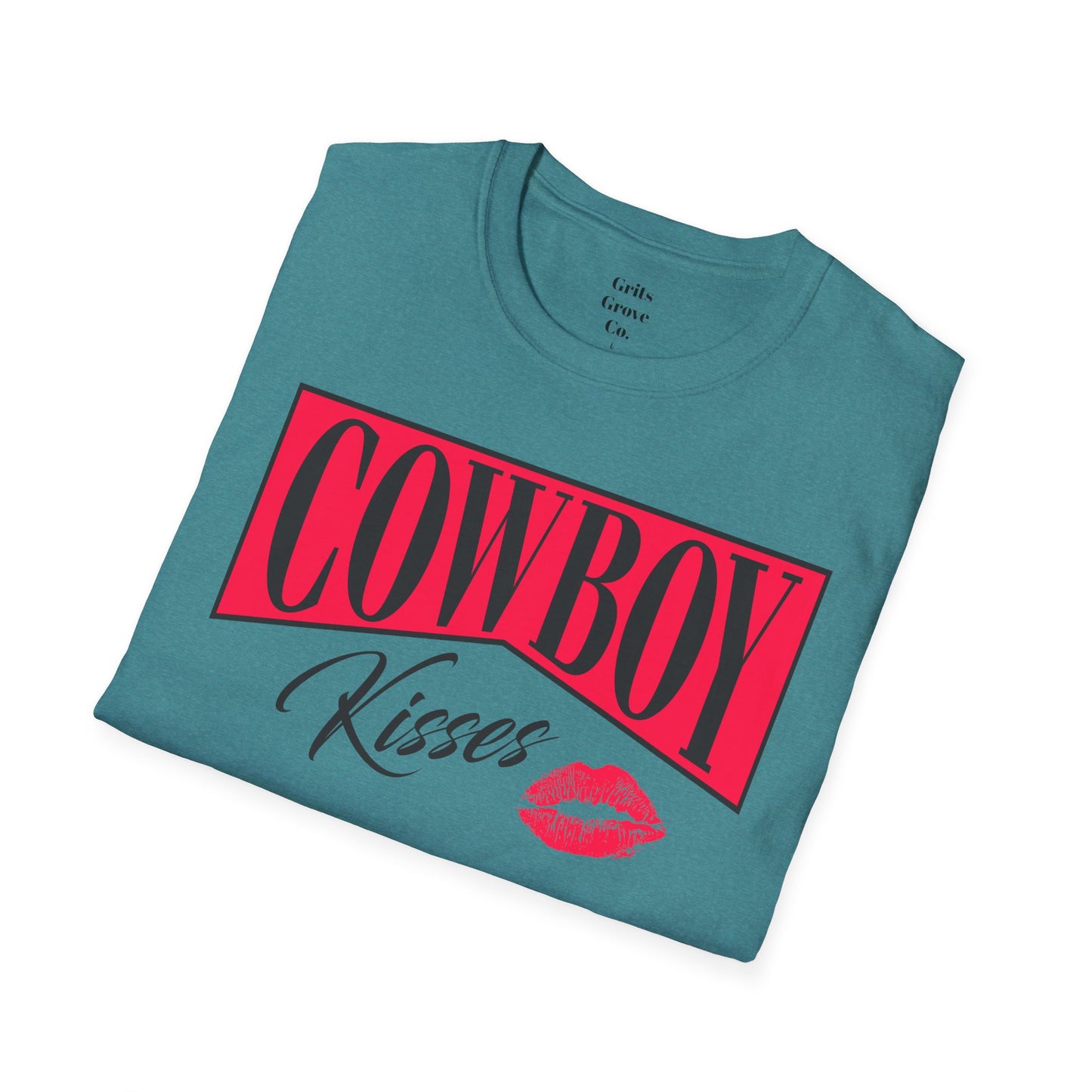 Cowboy Kisses No Grunge Unisex Softstyle T-Shirt