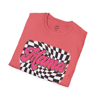 Checkered Mams Unisex Softstyle T-Shirt