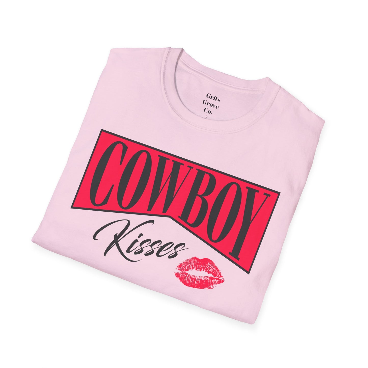 Cowboy Kisses No Grunge Unisex Softstyle T-Shirt