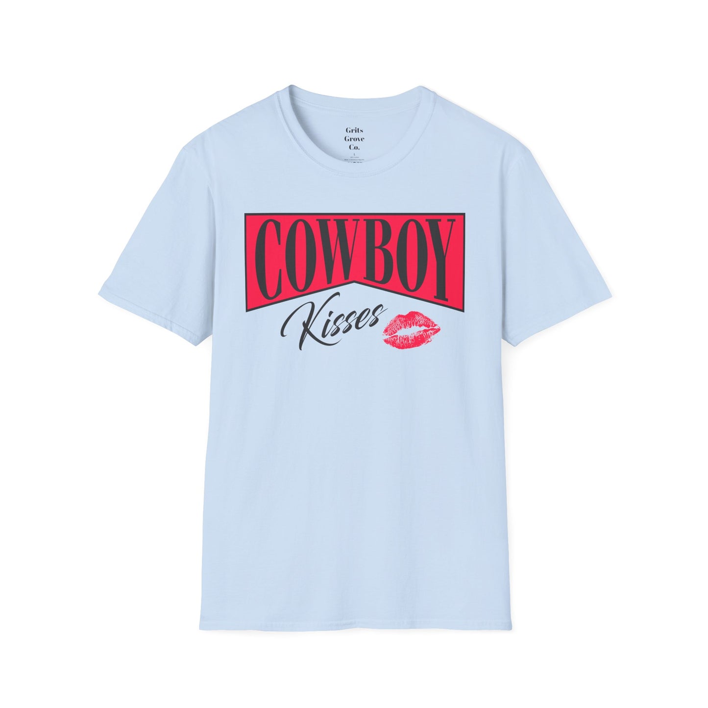 Cowboy Kisses No Grunge Unisex Softstyle T-Shirt