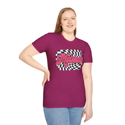 Checkered Mams Unisex Softstyle T-Shirt