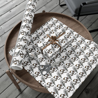 Surfing Skull Gift Wrap Papers