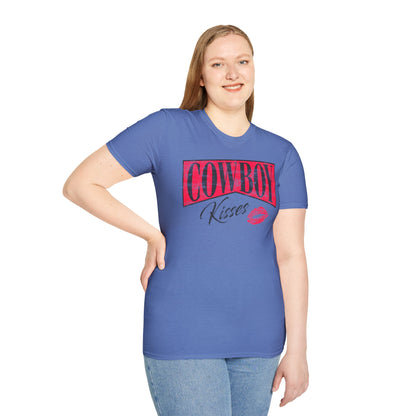 Cowboy Kisses Grunge Unisex Softstyle T-Shirt