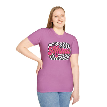 Checkered Mams Unisex Softstyle T-Shirt