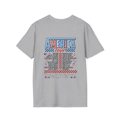 America Tour Unisex Softstyle T-Shirt