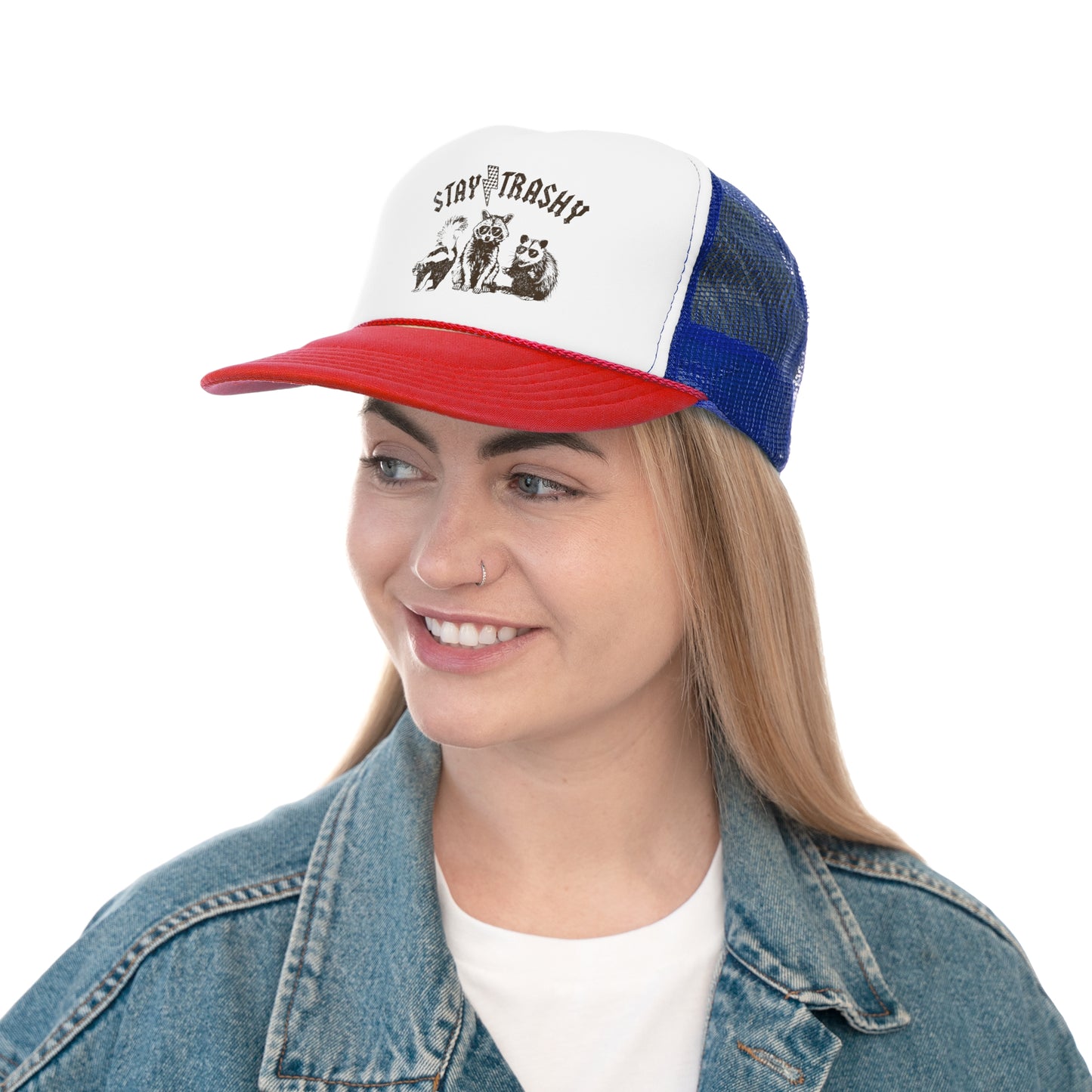 Stay Trashy Trucker Cap