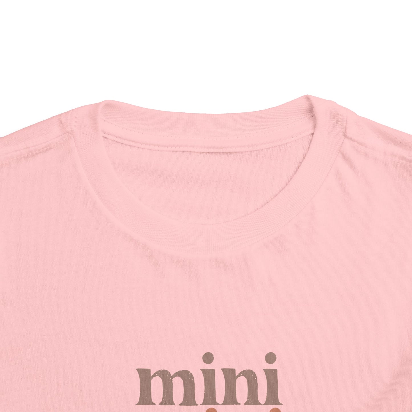 Mini Stacked Toddler Short Sleeve Tee