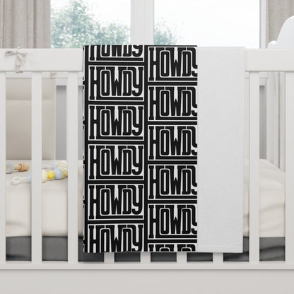 Howdy Soft Fleece Baby Blanket