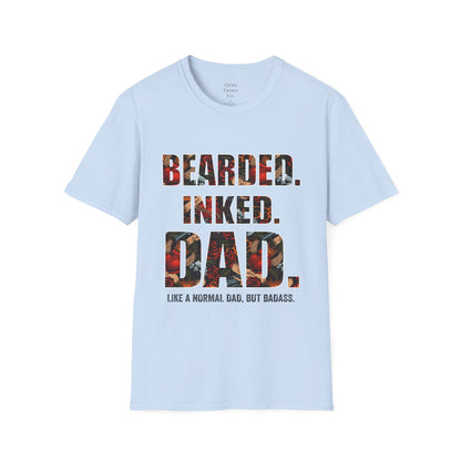 Bearded Inked Unisex Softstyle T-Shirt