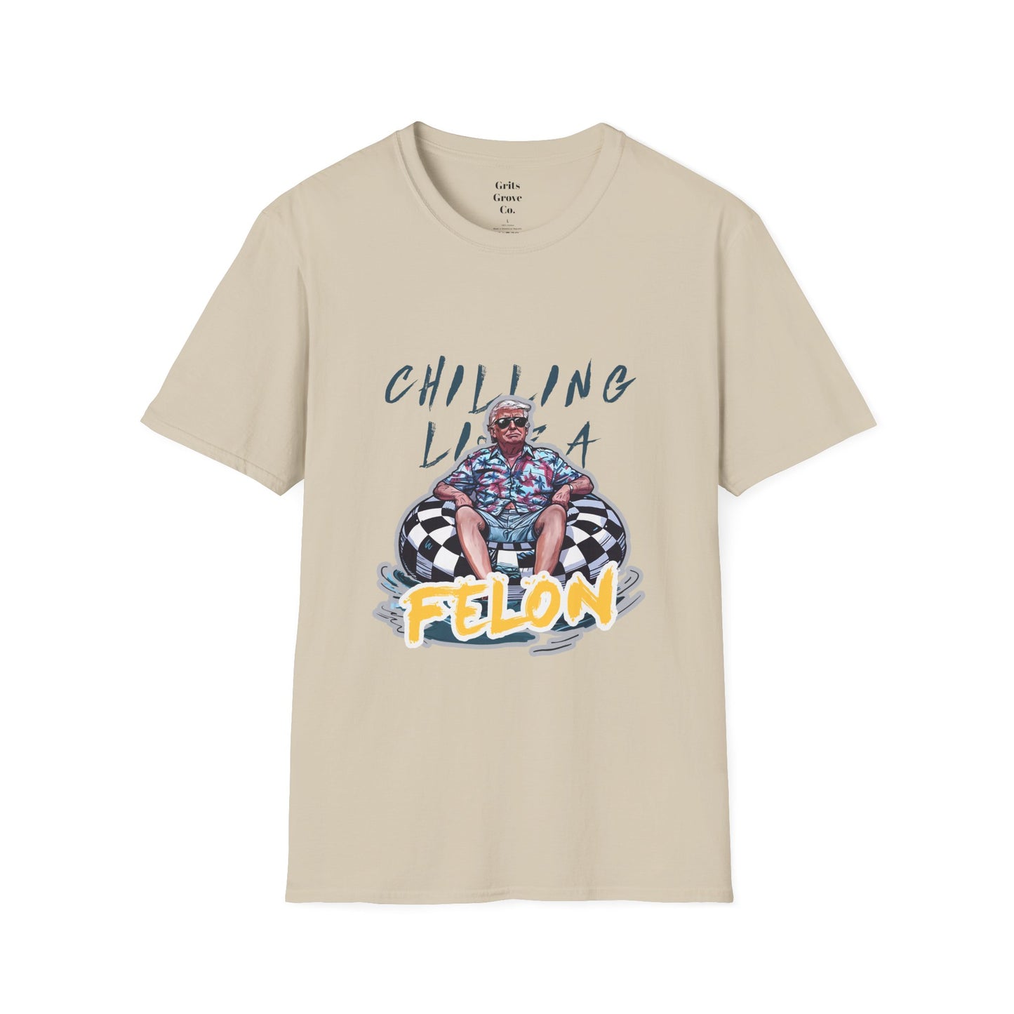 Chillin Like a Felon Unisex Softstyle T-Shirt