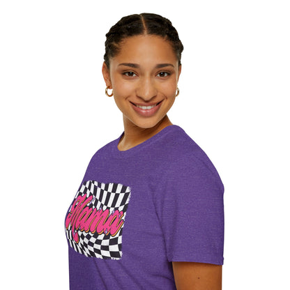 Checkered Mams Unisex Softstyle T-Shirt