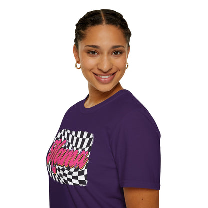 Checkered Mams Unisex Softstyle T-Shirt