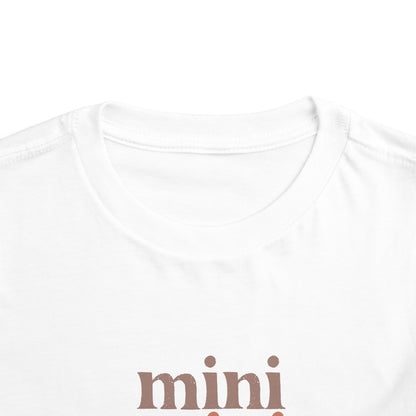 Mini Stacked Toddler Short Sleeve Tee