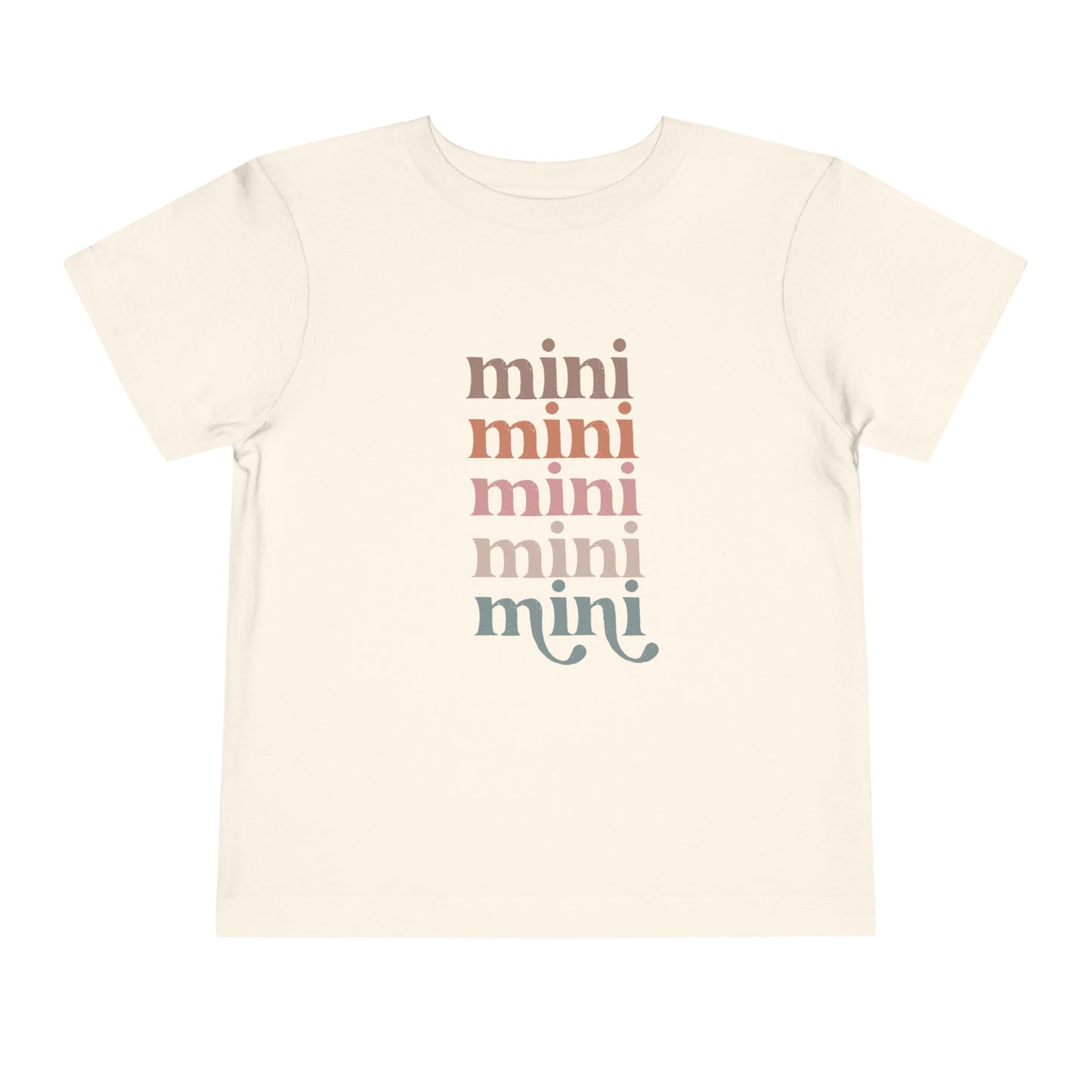 Mini Stacked Toddler Short Sleeve Tee