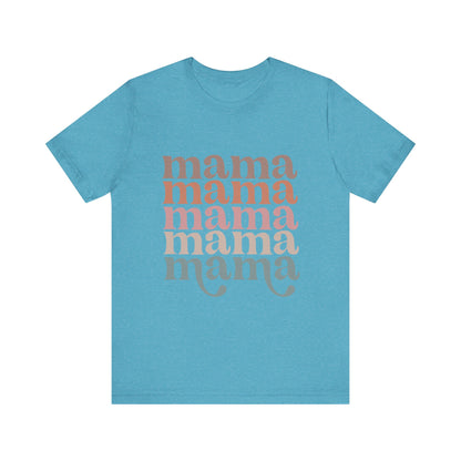 Mama Stacked Unisex Jersey Short Sleeve Tee