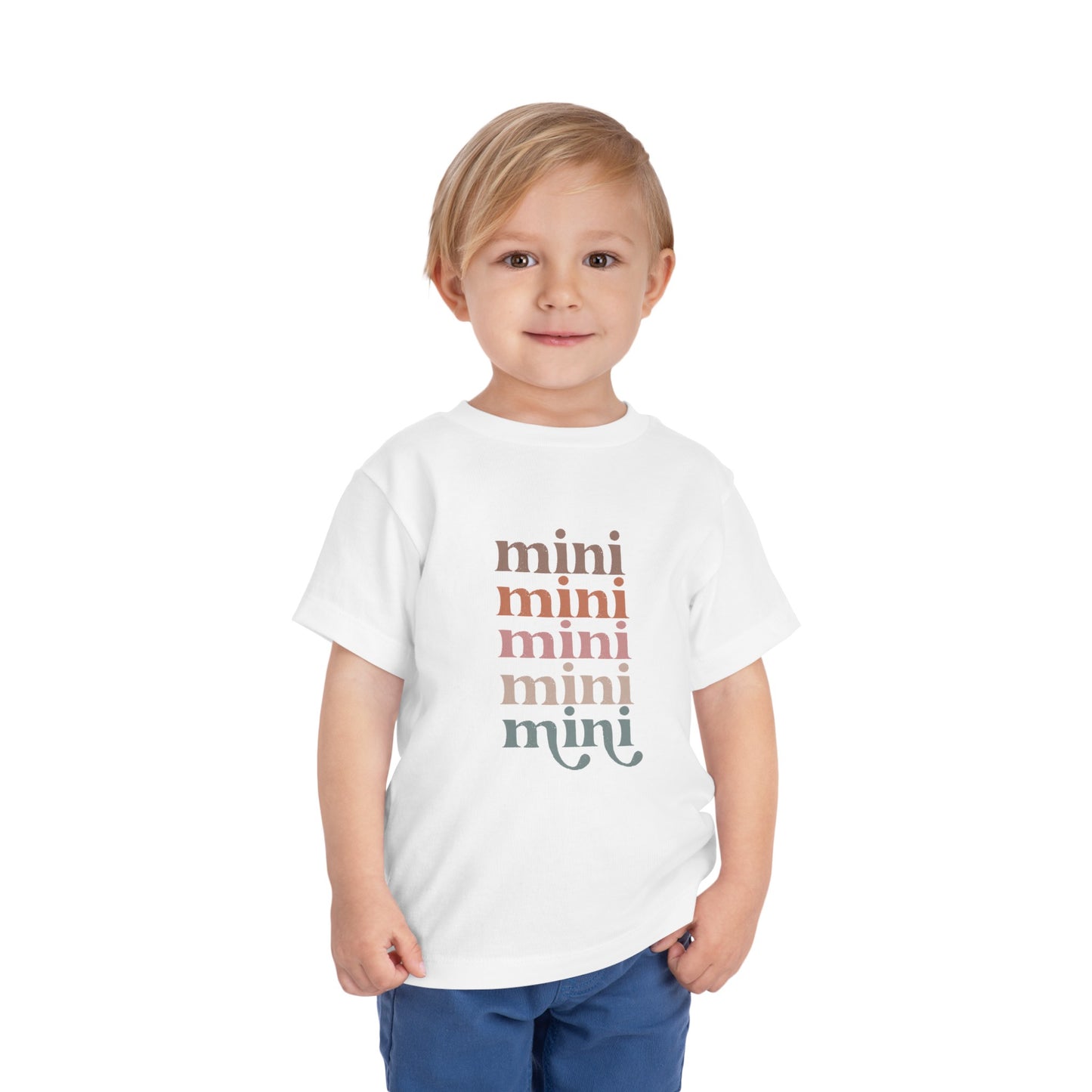 Mini Stacked Toddler Short Sleeve Tee