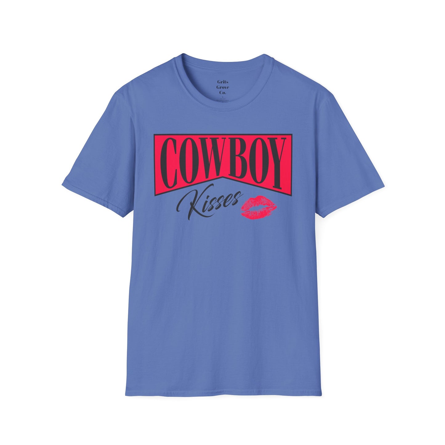 Cowboy Kisses No Grunge Unisex Softstyle T-Shirt