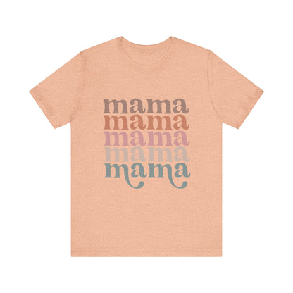 Mama Stacked Unisex Jersey Short Sleeve Tee