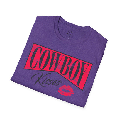 Cowboy Kisses Grunge Unisex Softstyle T-Shirt