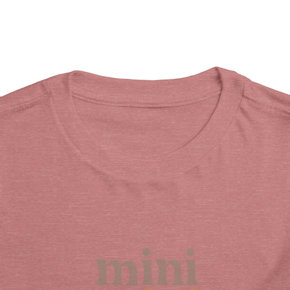 Mini Stacked Toddler Short Sleeve Tee