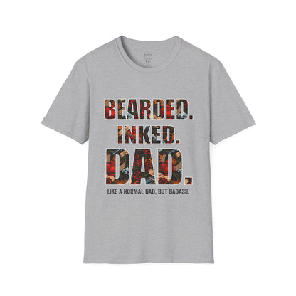 Bearded Inked Unisex Softstyle T-Shirt