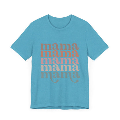 Mama Stacked Unisex Jersey Short Sleeve Tee