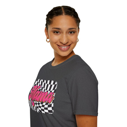 Checkered Mams Unisex Softstyle T-Shirt