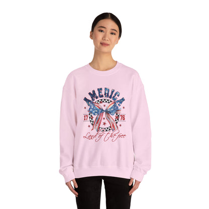 America Land of the Free Sweatshirt