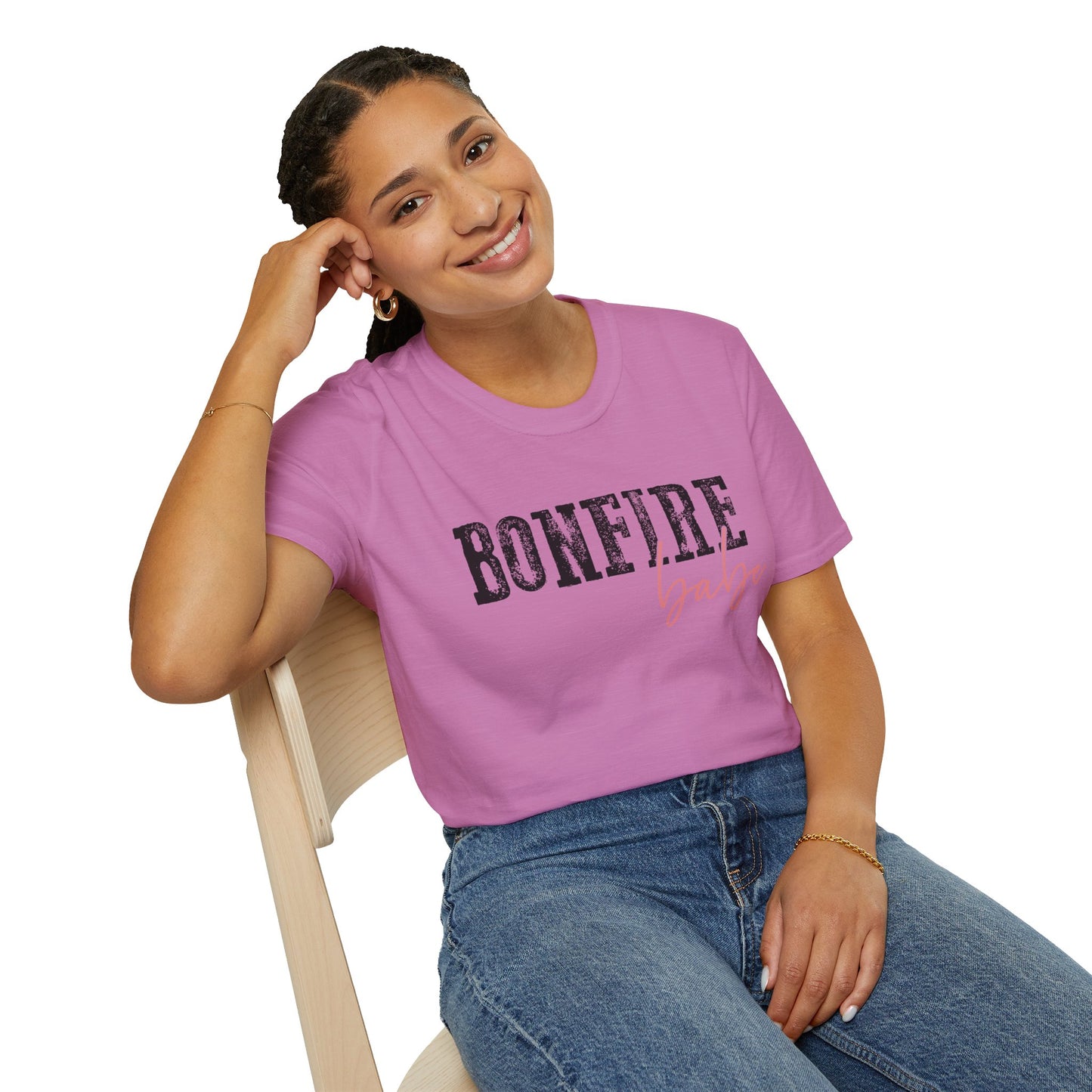 Bonfire Babe Unisex Softstyle T-Shirt