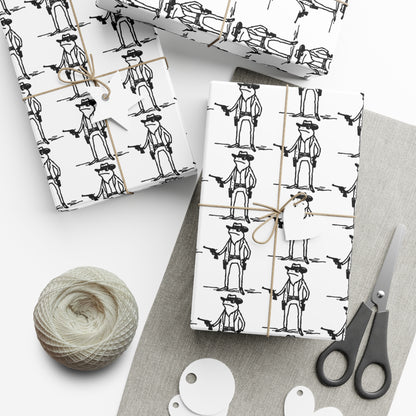 Froggy Gift Wrap Papers