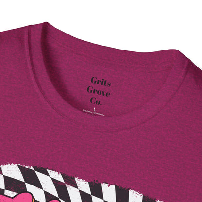 Checkered Mams Unisex Softstyle T-Shirt