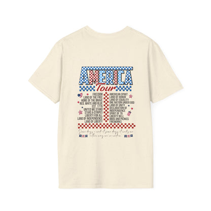 America Tour Unisex Softstyle T-Shirt